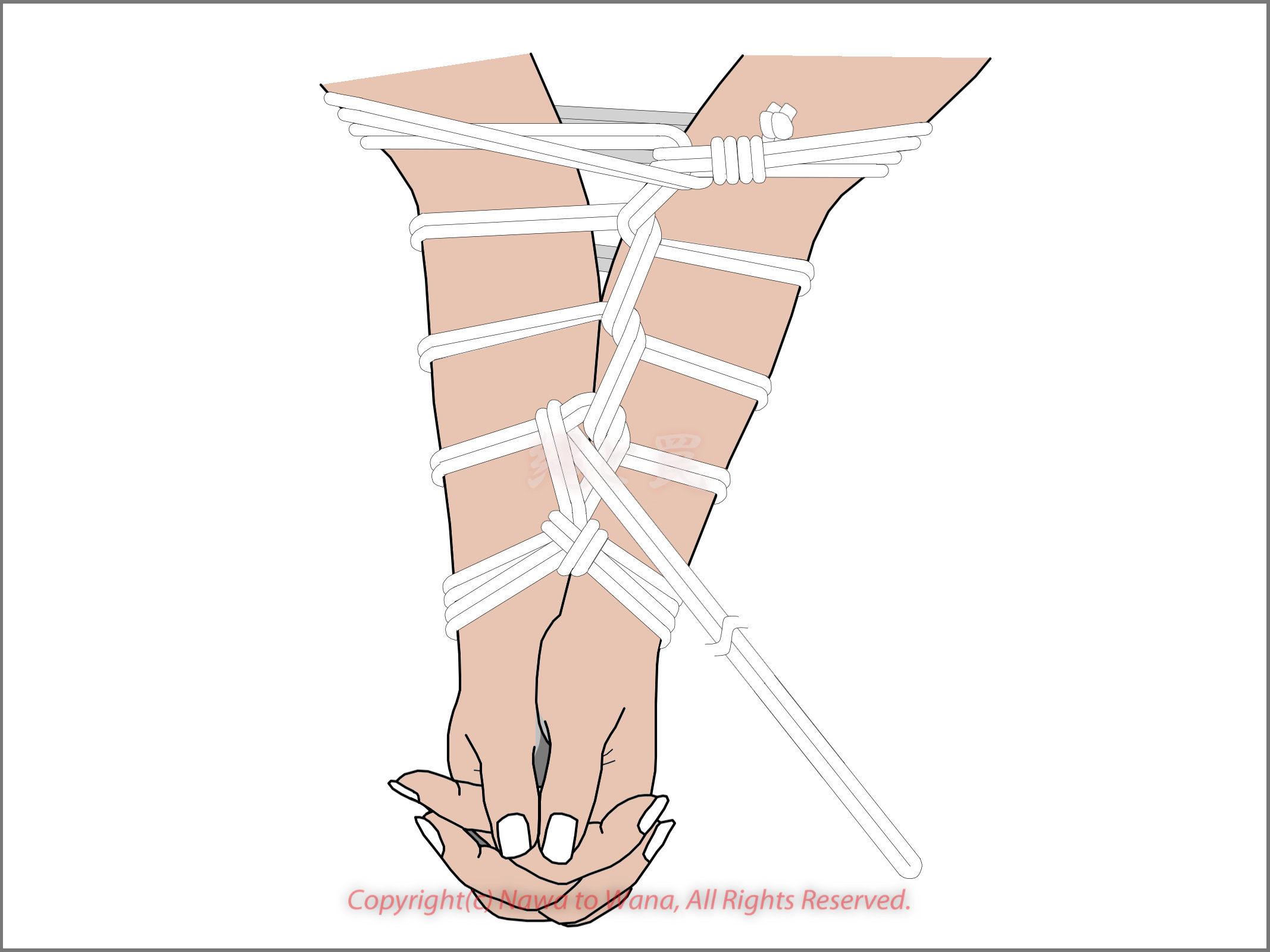 梯子縛り Step14
